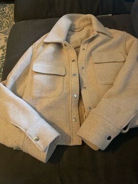 & Other Stories Camel Wool-Blend Coat